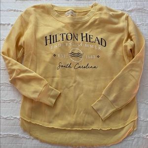 Ocean Drive Yellow Sweatshirt!